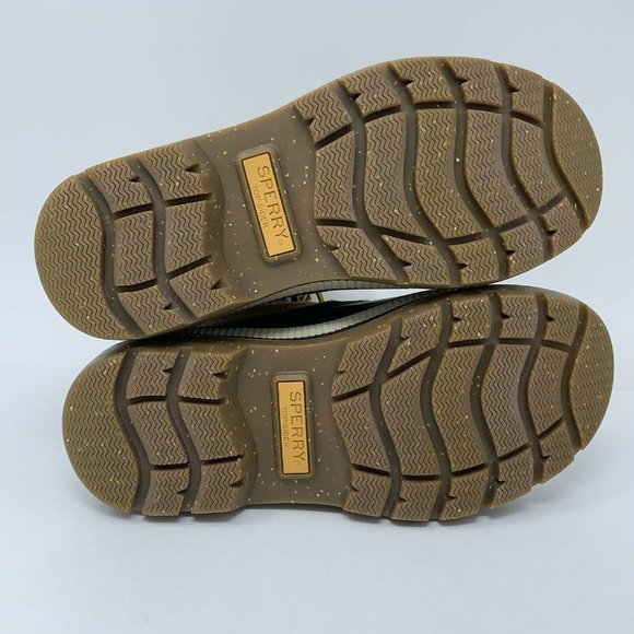 Sperry Top Sider Ice Bay STS20734 Olive Tan Duck 8 - Picture 11 of 11